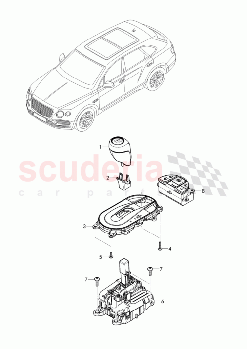 Part Diagram for Bentley N10634001