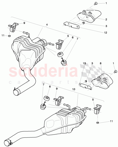 Part Diagram for Bentley 3W3253609H