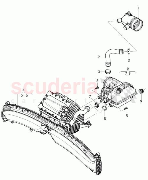 Part Diagram for Bentley 079 103 583 A