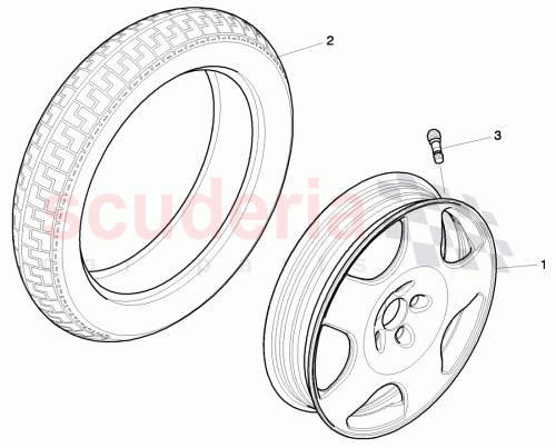 Part Diagram for Bentley 3W0601313S