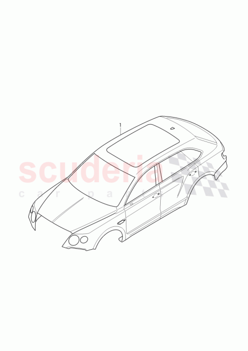 Part Diagram for Bentley 36C 800 433 B