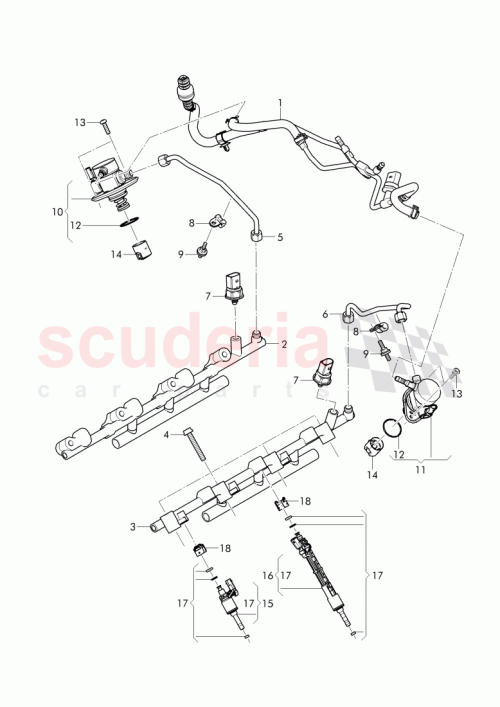 Part Diagram for Bentley 04E 133 036 A