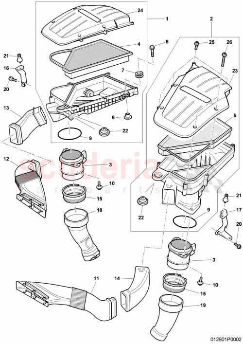 Part Diagram for Bentley 3W0129639D