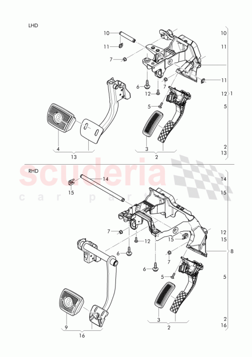 Part Diagram for Bentley 36A 723 503 A