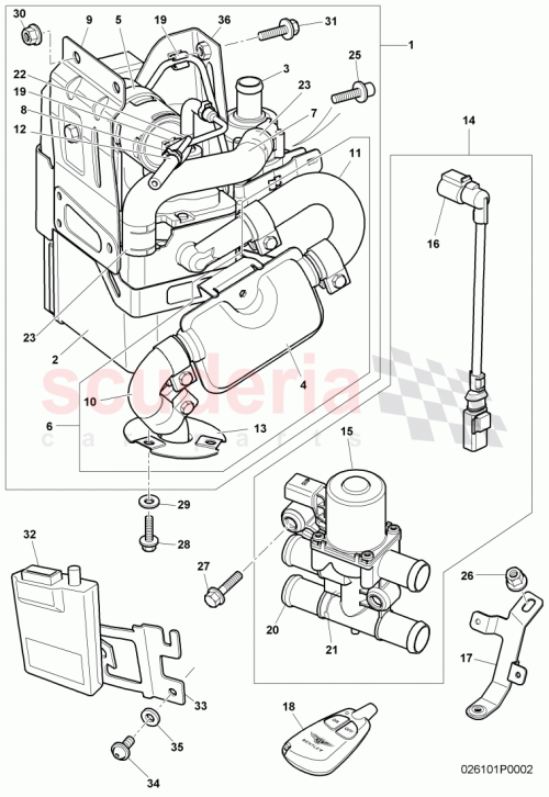Part Diagram for Bentley N0903645
