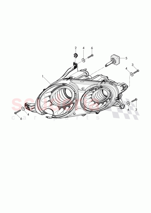 Part Diagram for Bentley 3W1 941 016 BP