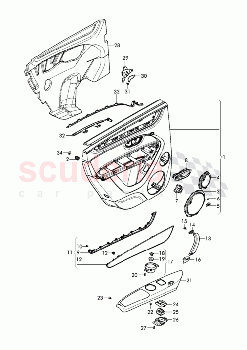 Part Diagram for Bentley 36A 947 194 C