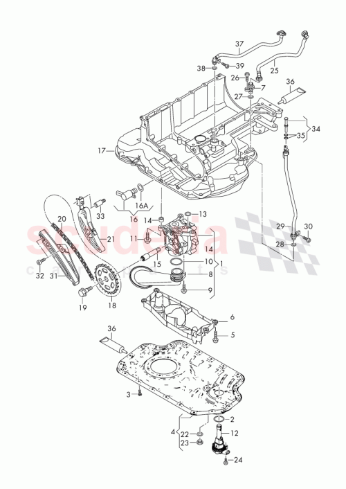 Part Diagram for Bentley N 104 514 08