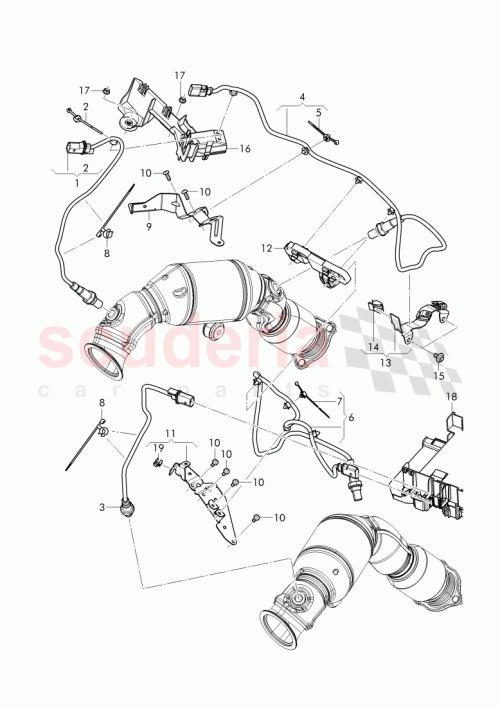Part Diagram for Bentley 36A 971 806 A