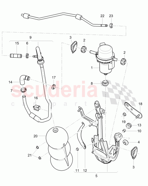 Part Diagram for Bentley 8E0614177B