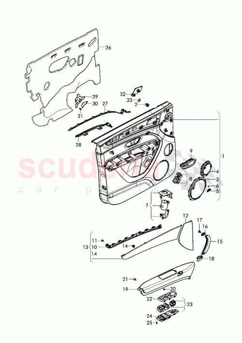 Part Diagram for Bentley 36A 858 523 A