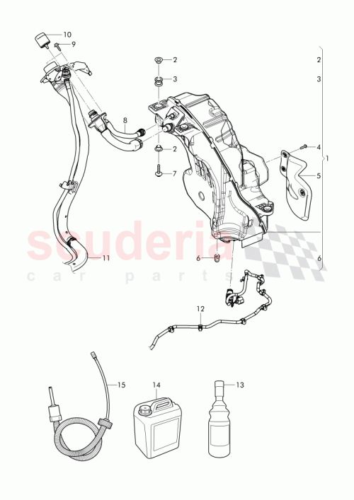 Part Diagram for Bentley 4M0 201 840