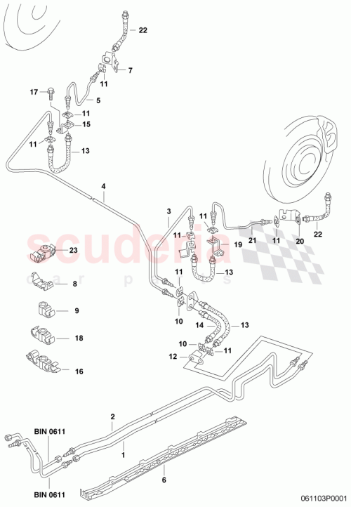 Part Diagram for Bentley 3D0614764H