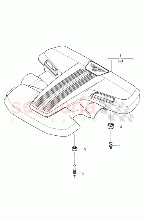 Part Diagram for Bentley 8L9 103 951