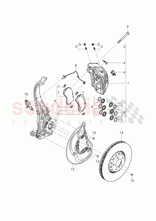 Part Diagram for Bentley N 107 414 02