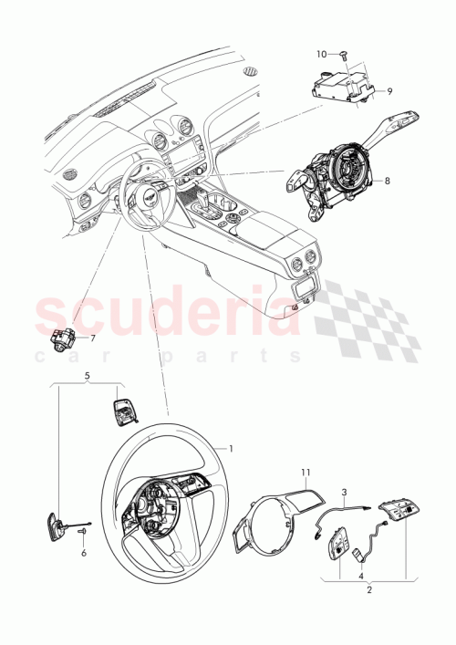 Part Diagram for Bentley 4M0 971 589 B