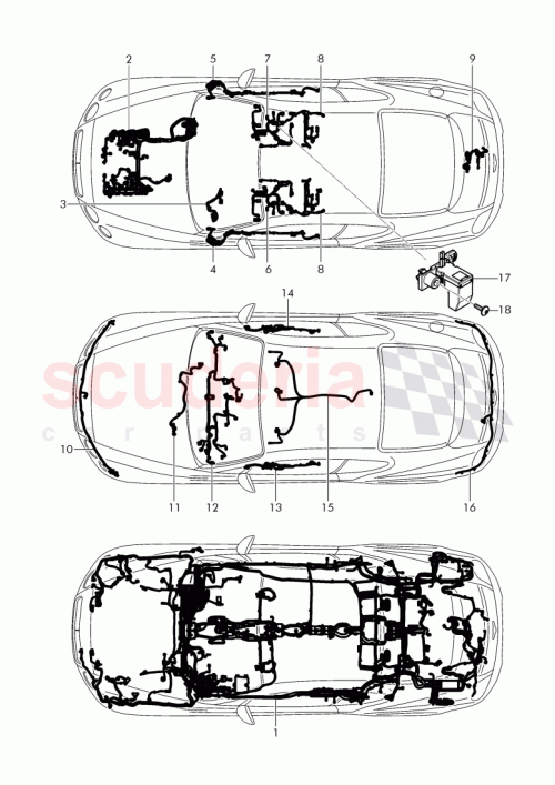 Part Diagram for Bentley 3W8 971 022 AP