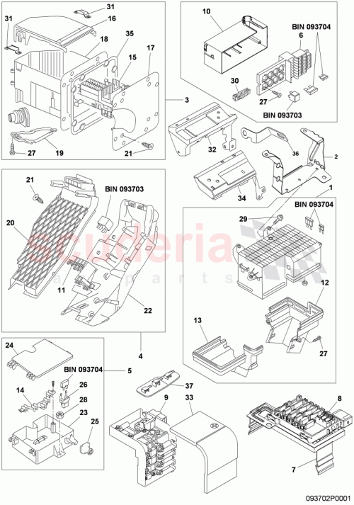 Part Diagram for Bentley 3W0937083