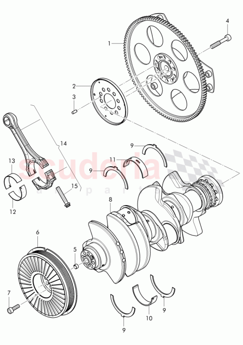 Part Diagram for Bentley 079 105 561 AF