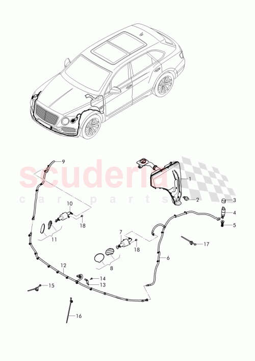 Part Diagram for Bentley N 909 059 03