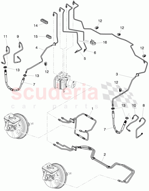 Part Diagram for Bentley 3Y0611701A