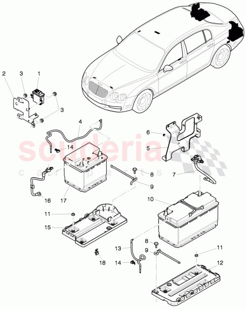 Part Diagram for Bentley N90166903
