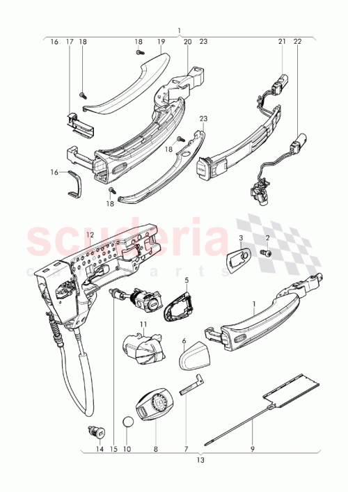 Part Diagram for Bentley 36A 837 220 A