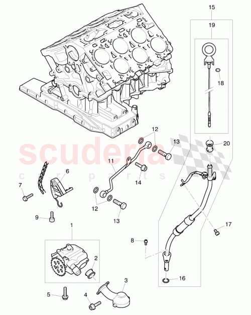 Part Diagram for Bentley 07C 115 636 D