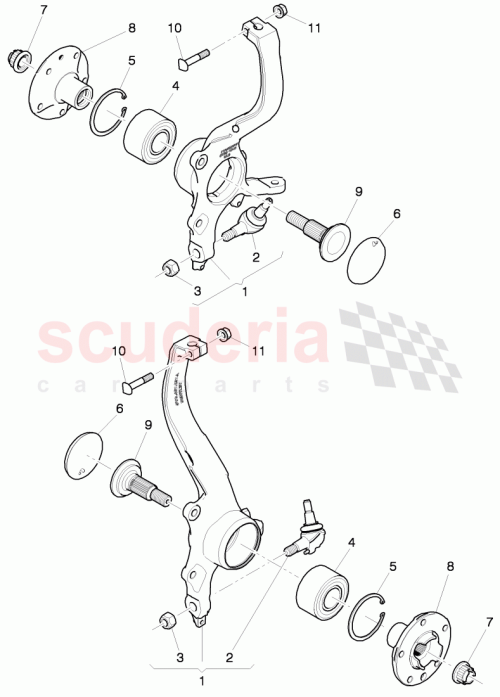 Part Diagram for Bentley 7L0501287B