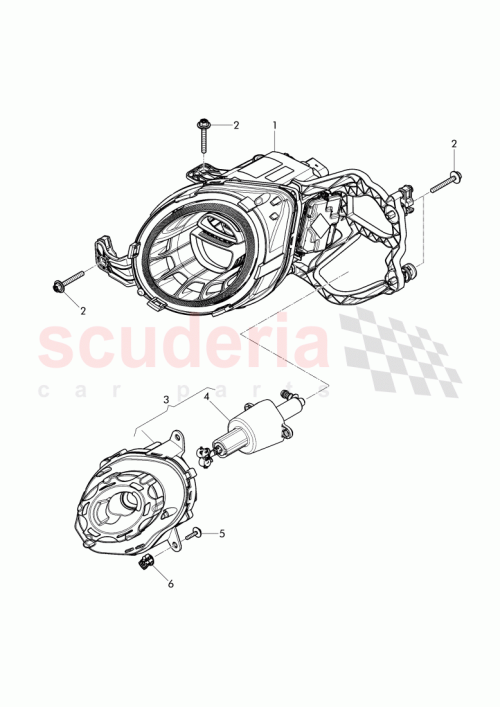Part Diagram for Bentley 36A 941 005 F