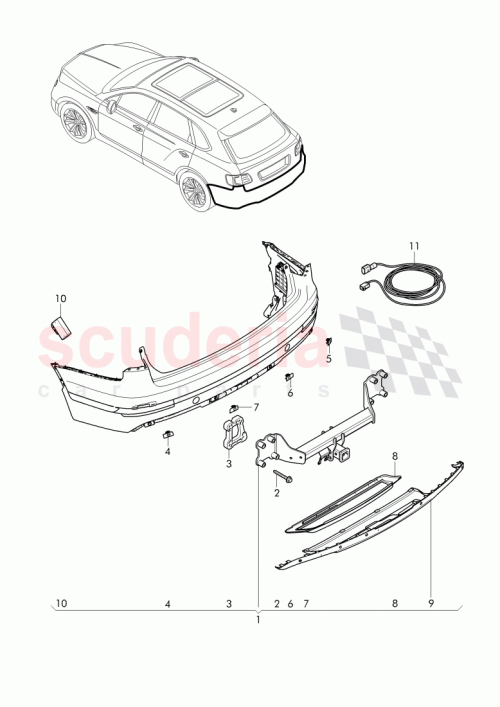 Part Diagram for Bentley 36A 092 115
