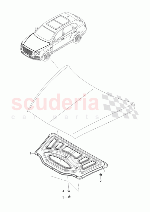 Part Diagram for Bentley N91014501