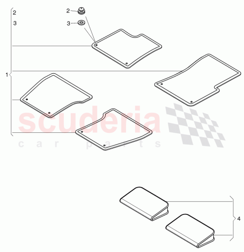Part Diagram for Bentley 3Y2 863 007 F