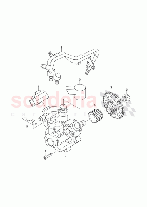 Part Diagram for Bentley N 911 873 01