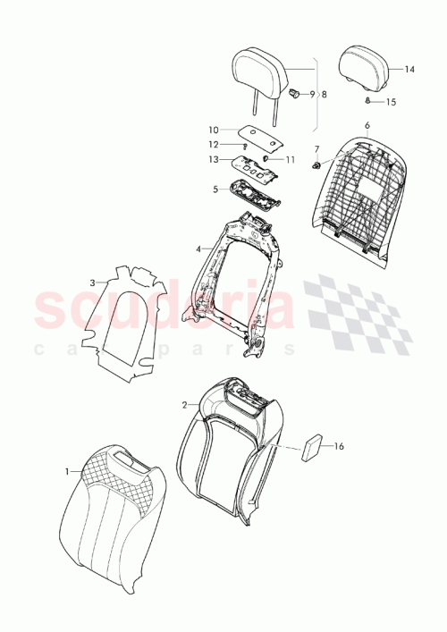 Part Diagram for Bentley 36A 881 211