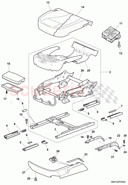 Part Diagram for Bentley N90965002
