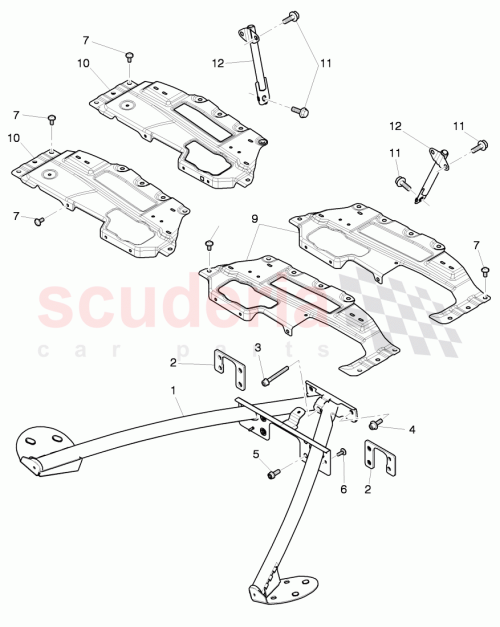 Part Diagram for Bentley 3Y2805284A