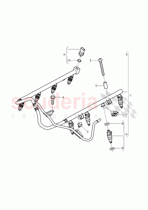 Part Diagram for Bentley 07V133313C