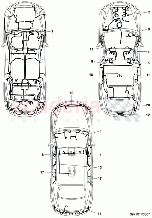Part Diagram for Bentley 07C971610DA