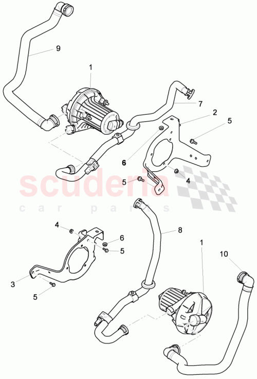 Part Diagram for Bentley 3Y0 131 085 E