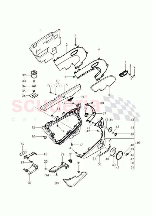 Part Diagram for Bentley 3Y5868109