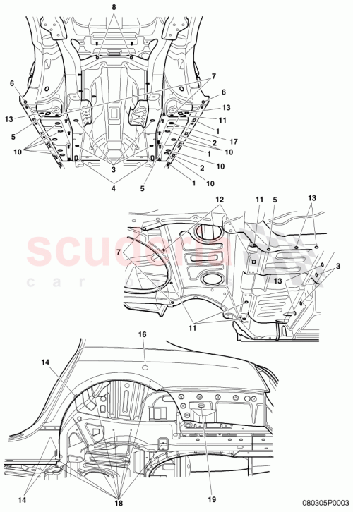 Part Diagram for Bentley N10103301