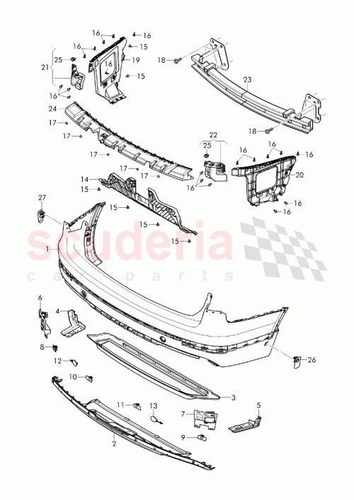 Part Diagram for Bentley N90775001
