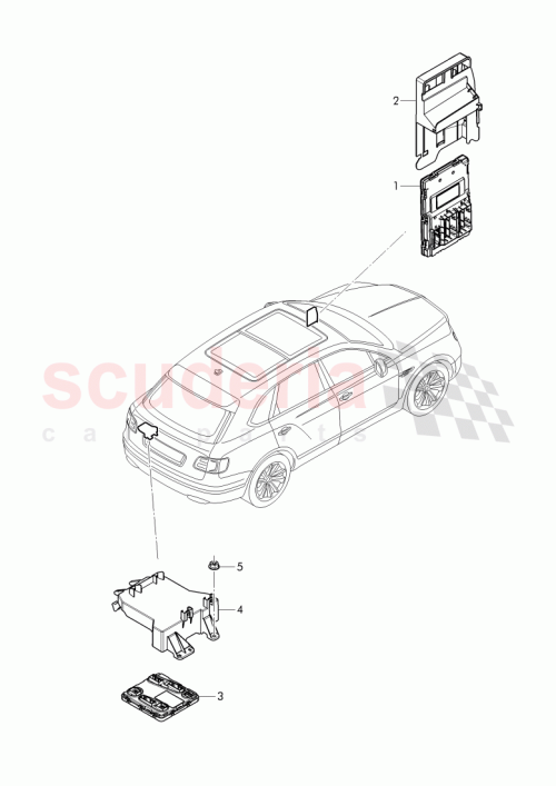 Part Diagram for Bentley 8W0 907 063 CH