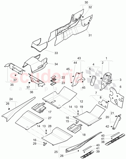 Part Diagram for Bentley 3Y2 863 353 B