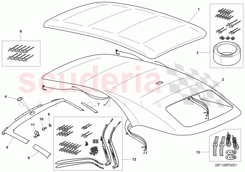 Part Diagram for Bentley 3W7898021