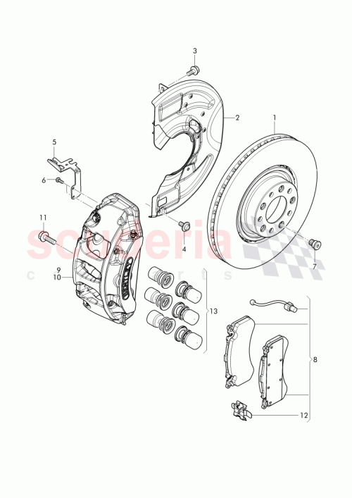 Part Diagram for Bentley N10603901