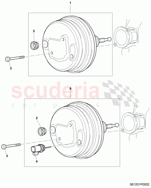 Part Diagram for Bentley 3W0927810A