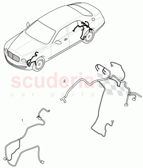 Part Diagram for Bentley 3Y0 971 561 N