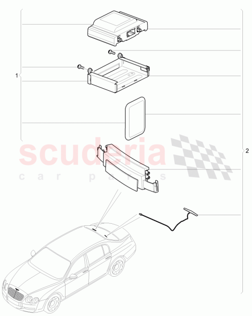 Part Diagram for Bentley JNV 907 722 P
